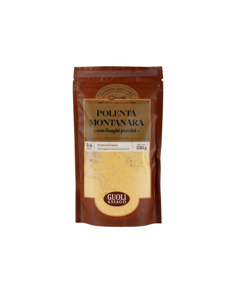 Polenta ai funghi porcini