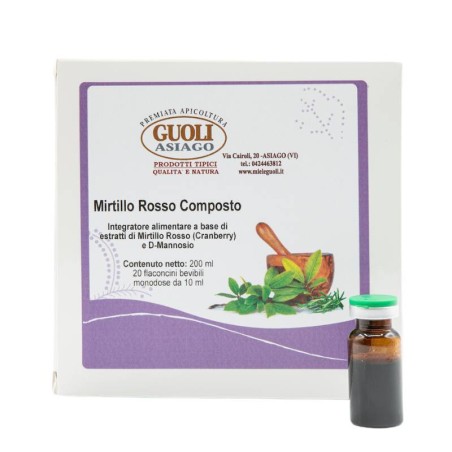 Mirtillo rosso composto