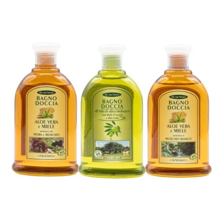 Bagno-doccia al miele vari gusti