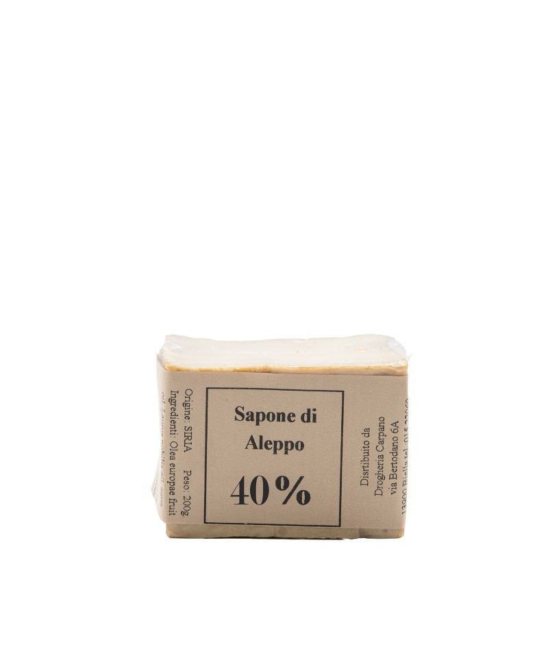 Sapone di aleppo 40%