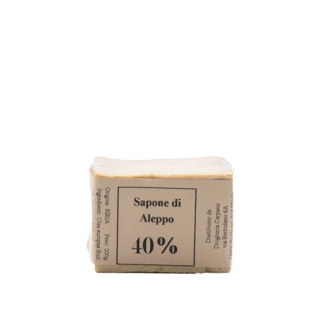 Sapone di aleppo 40%