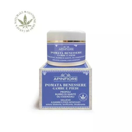 Pomata benessere gambe e piedi