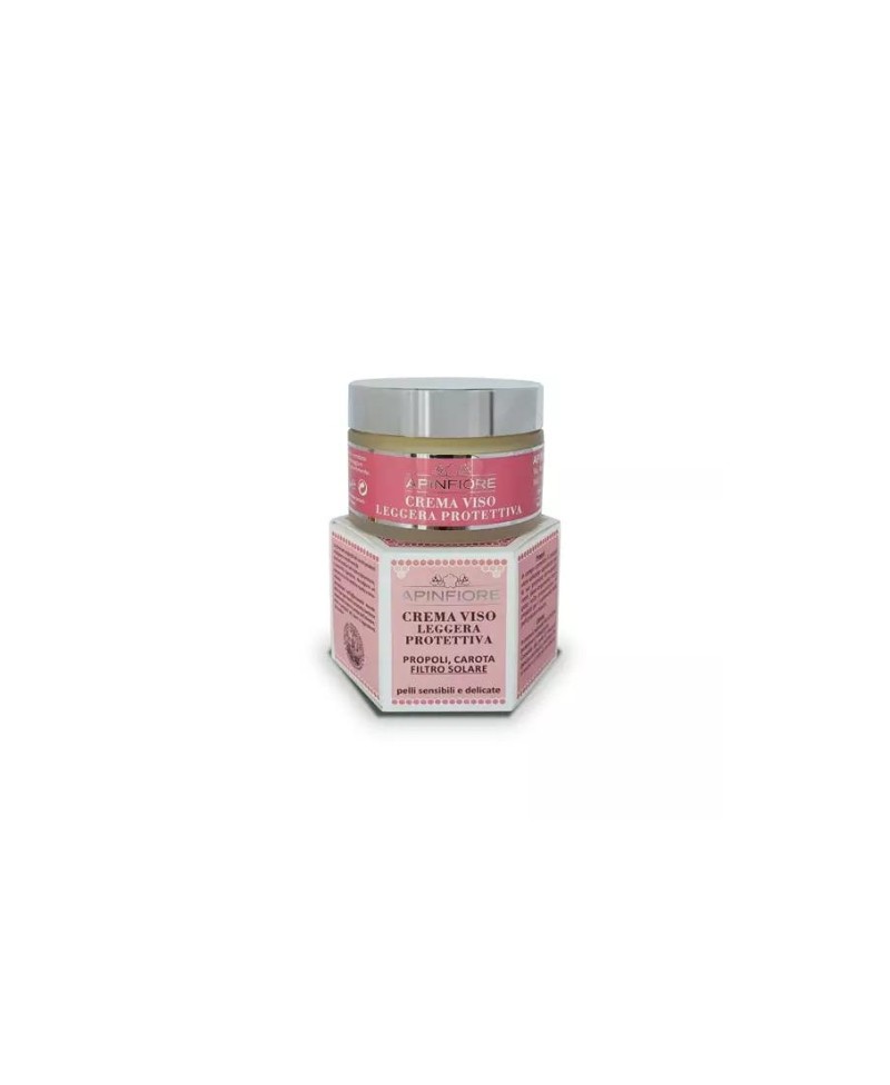 Crema viso leggera protettiva